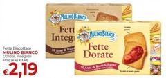 Mulino Bianco - Fette Biscottate