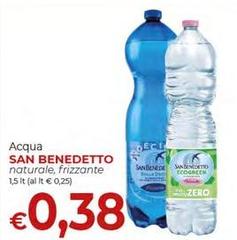 San Benedetto - Acqua Naturale, Frizzante