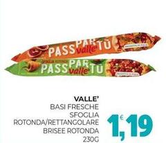 Ca' val - Basi Fresche Sfoglia Rotonda/Rettangolare