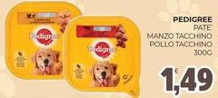 Pedigree - Pate' Manzo Tacchino Pollo Tacchino