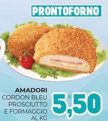 Amadori - Cordon Bleu Prosciutto E Formaggio