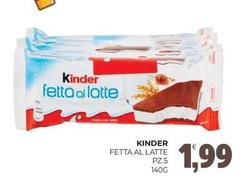 Kinder - Fetta Al Latte