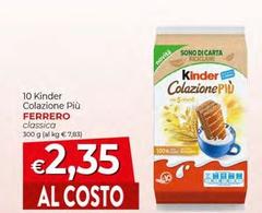 Ferrero - 10 Kinder Colazione Più
