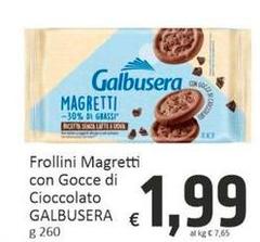 Galbusera - Frollini Magretti Con Gocce Di Cioccolato