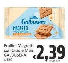 Galbusera - Frollini Magretti Con Orzo E Mais