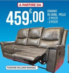 Divano In Simil - Pelle