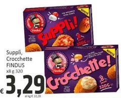 Findus - Suppli, Crocchette