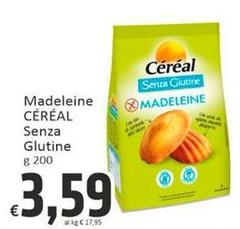 Cereal - Madeleine Senza Glutine