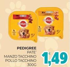 Pedigree - Pate' Manzo Tacchino Pollo Tacchino