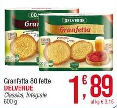 Delverde - Granfetta 80 Fette