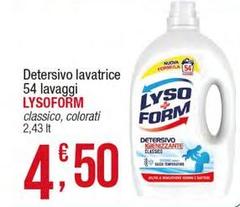 Lysoform - Detersivo Lavatrice