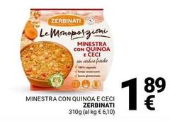 Zerbinati - Minestra Con Quinoa E Ceci