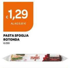 Maffei - Pasta Sfoglia Rotonda