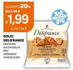 Delifrance - Mini Pains Au Chocolat, Mini Croissant