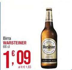 Warsteiner - Birra