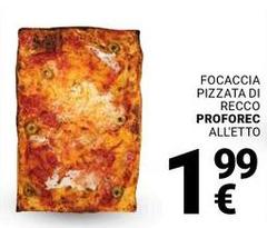Recco - Focaccia Pizzata Di