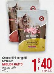 Morando - Croccantini Per Gatti Sterilized