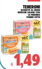 Tenerina - Baguette Al Crudo Briosche Salame 170g La Merenda