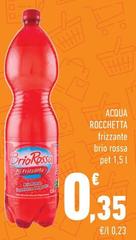 Rocchetta - Acqua Frizzante Brio Rossa
