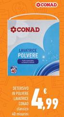 Conad - Detersivo In Polvere Lavatrice