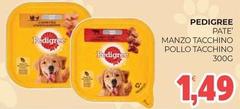 Pedigree - Pate' Manzo Tacchino Pollo Tacchino