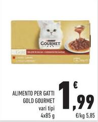 Purina - Alimento Per Gatti Gold Gourmet