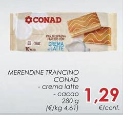 Conad - Merendine Trancino