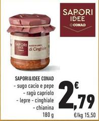 Conad - Sapori&Idee Sugo Cacio E Pepe