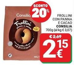 Consilia - Frollini Con Panna E Cacao