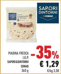 Conad - Piadina Fresca I.G.P. Sapori&Dintorni