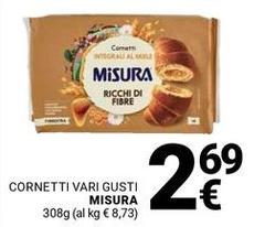 Misura - Cornetti Vari Gusti