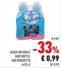San Benedetto - Acqua Naturale Baby Bottle