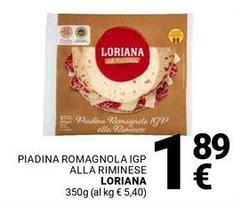 Loriana - Piadina Romagnola IGP Alla Riminese