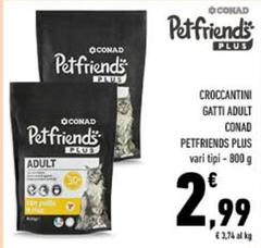Conad - Croccantini Gatti Adult Petfriends Plus