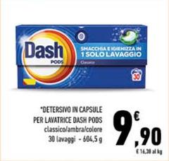 Dash - Detersivo In Capsule Per Lavatrice Pods