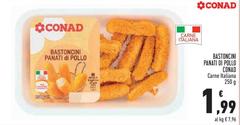 Conad - Bastoncini Panati Di Pollo