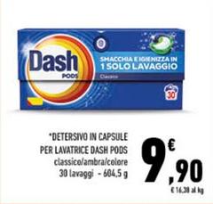 Dash - Detersivo In Capsule Per Lavatrice Pods