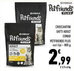 Conad - Croccantini Gatti Adult Petfriends Plus