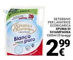 Spuma di Sciampagna - Detersivo Per Lavatrice Ecoricarica