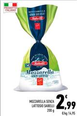 Sabelli - Mozzarella Senza Lattosio