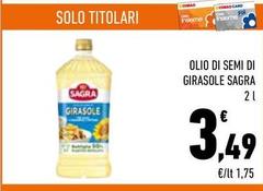 Sagra - Olio Di Semi Di Girasole