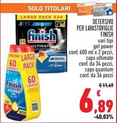 Finish - Detersivo Per Lavastoviglie