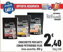 Conad - Crocchette Per Gatti Petfriends Plus