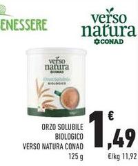 Conad - Orzo Solubile Biologico Verso Natura