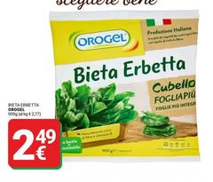 Orogel - Bieta Erbetta