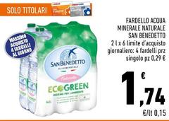 San Benedetto - Fardello Acqua Minerale Naturale