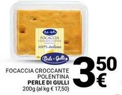 Perle - Focaccia Croccante