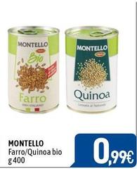 Montello - Farro/Quinoa Bio