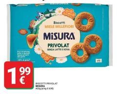Misura - Biscotti Privolat