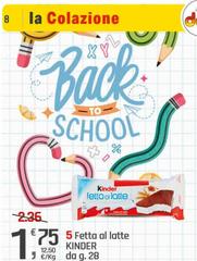 Kinder - 5 Fetta Al Latte